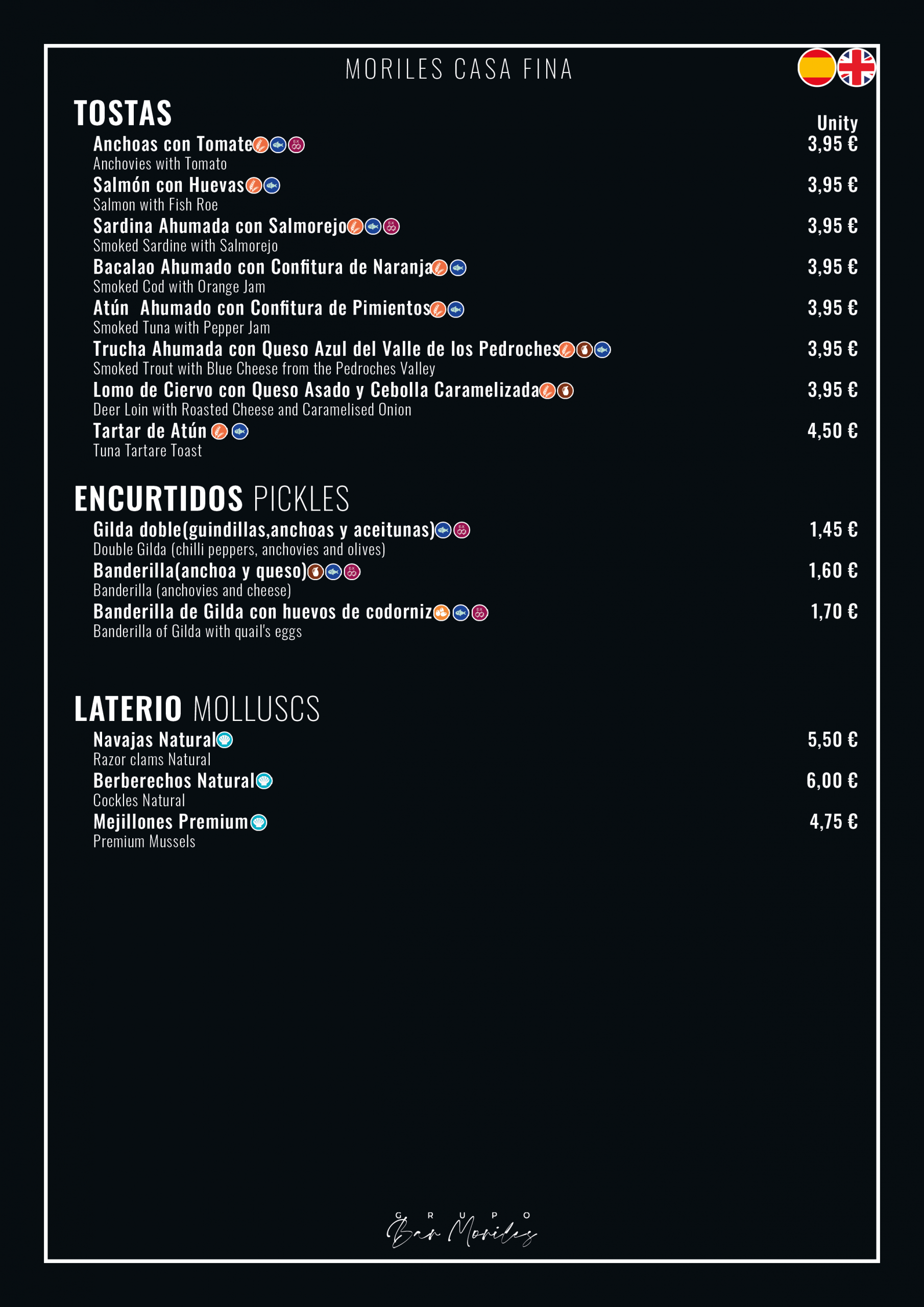 MCF-032 (Tostas, Encurtidos y Laterio EN)