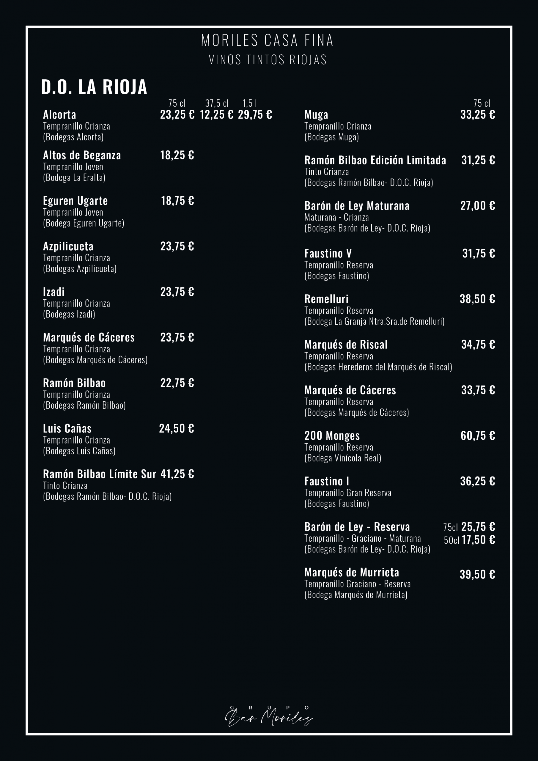 MCF-017 (Vinos Tintos Rioja)