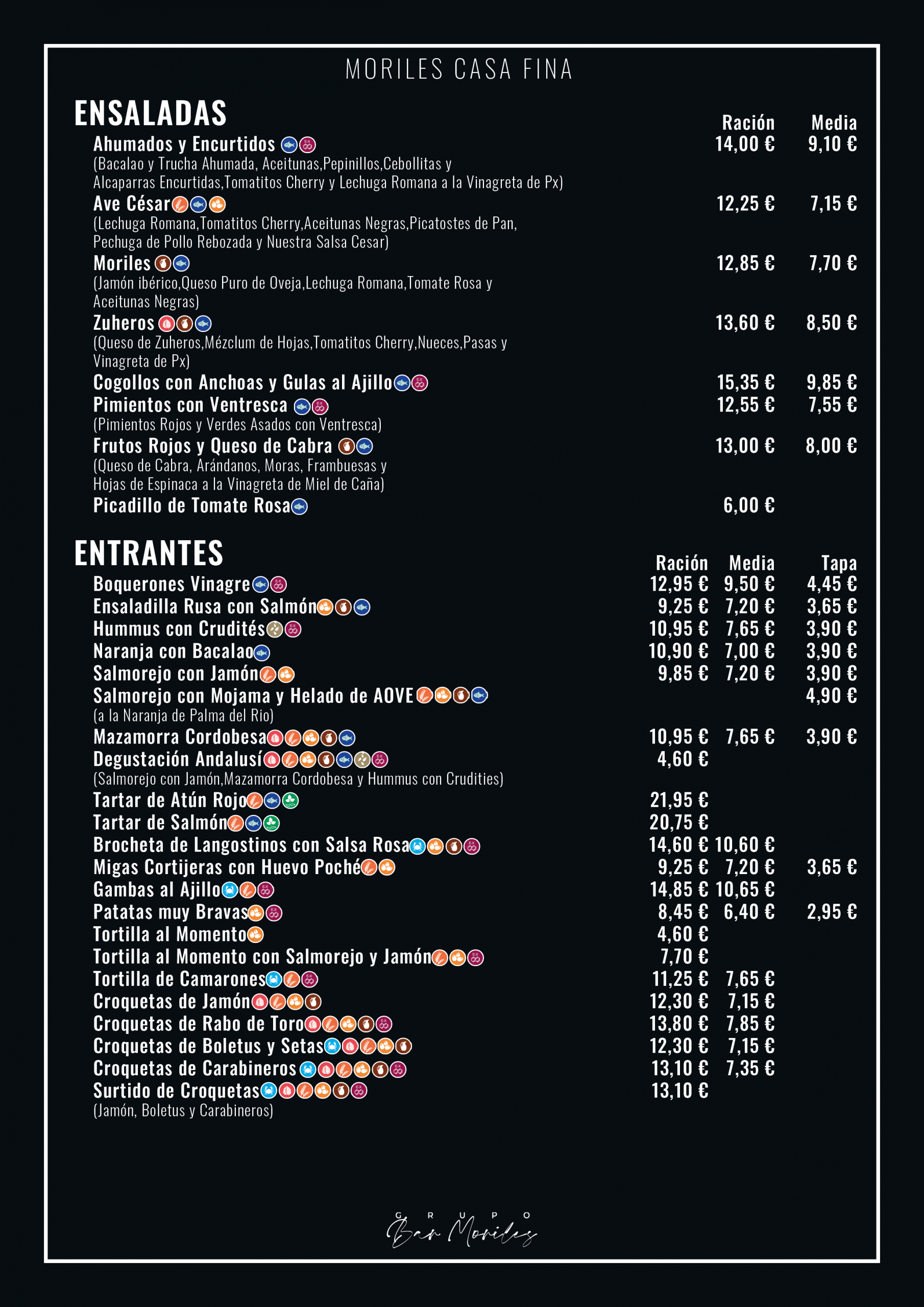MCF-004 (Ensaladas y Entrantes)